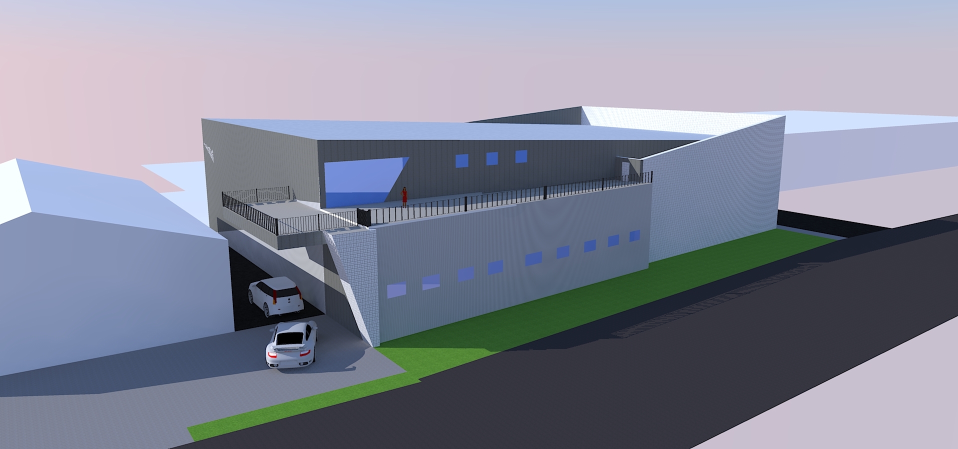 Delta Hangar Rooflines
